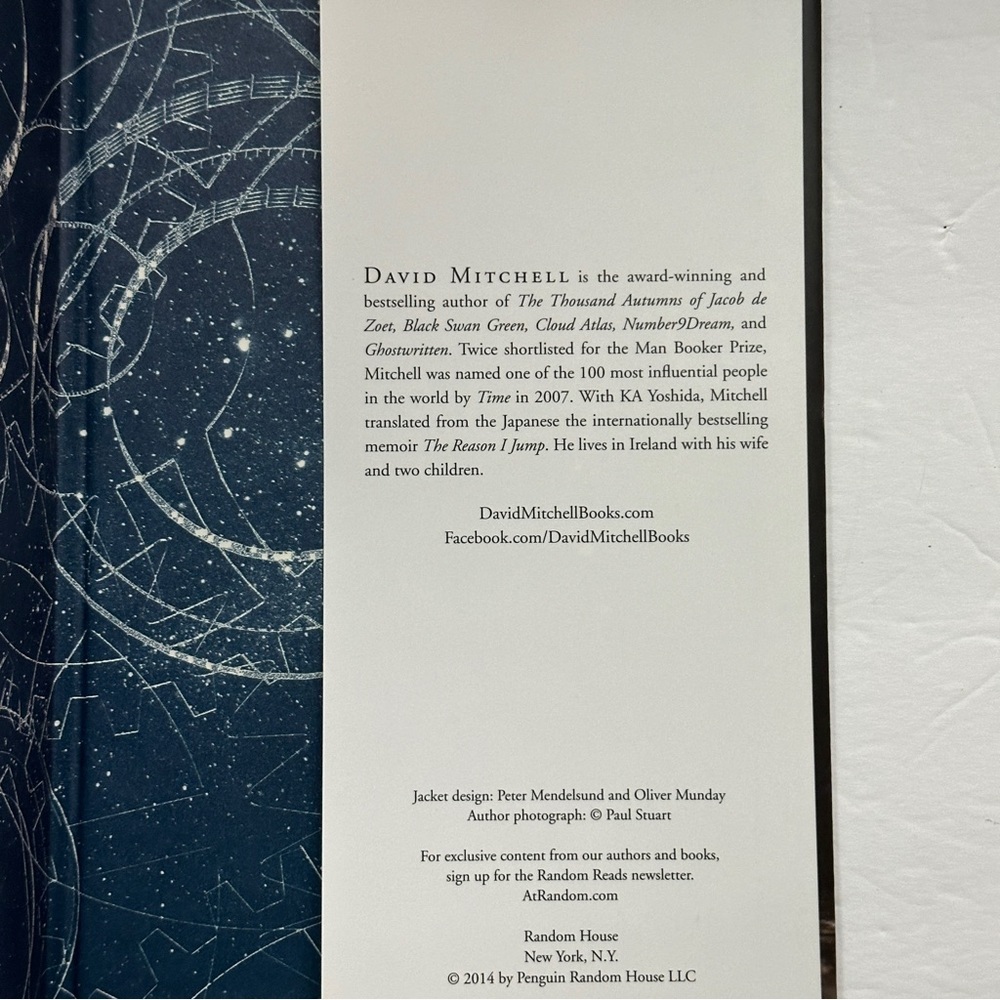 The Bone Clocks: A Novel by David Mitchell | Science Fiction | Hardcover Book - Picture 4 of 10